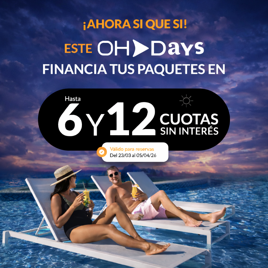 OhDaysEuroSol de 6 y 12 coutas Sin interes